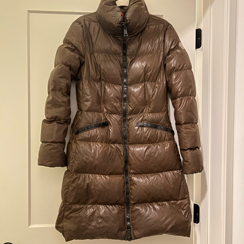 Moncler Women's Brown Puffer Jacket